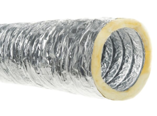 CONDUCTO FLEXIBLE AISLADO 30CM (12PULGADAS) 7.5METROS
